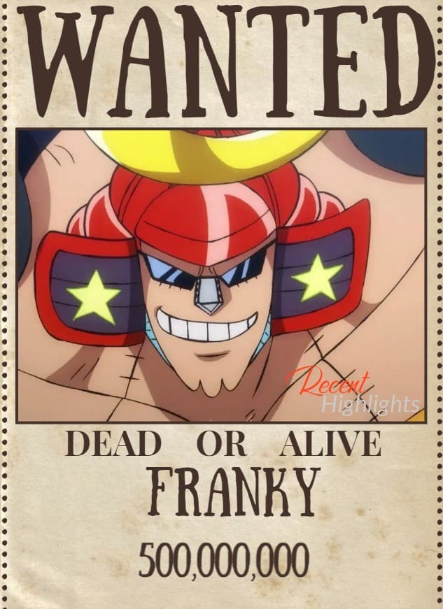 Franky Bounty After Wano