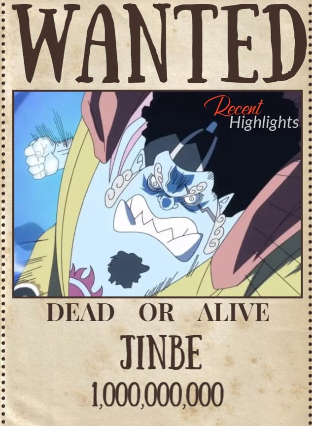 Jinbe Bounty After Wano